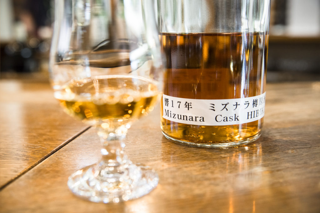 dram of Hibiki 17 Year Mizunara Cask